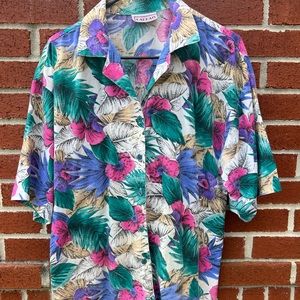 Groovy 80s Hawaiian tee